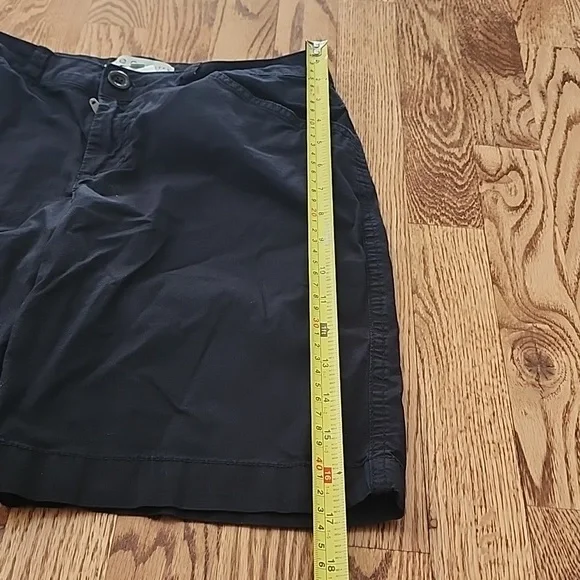 (2) Cleo Petites Slim Cargo Shorts Classic Black - Picture 5 of 9